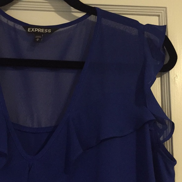 Express Ruffle Tank Top - Picture 4 of 5